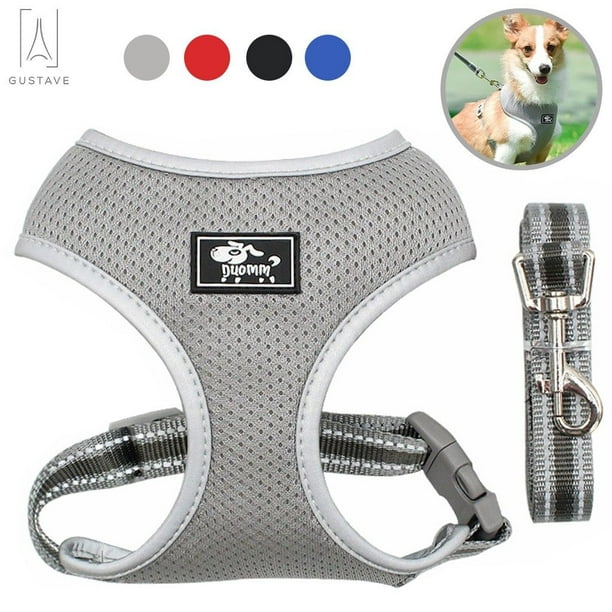 Popular New Pet Harness Strap Soft Mesh Dog Cat Adjustable Vest Safety